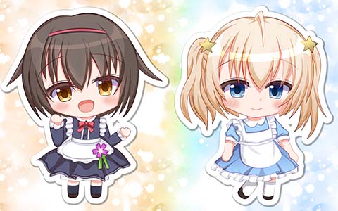 うちの子 秋ヶ瀬チカ・白石きよね アクリルスタンド